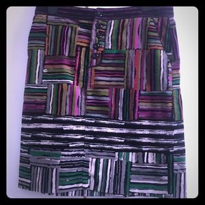 Adorable brightly colored Odille skirt